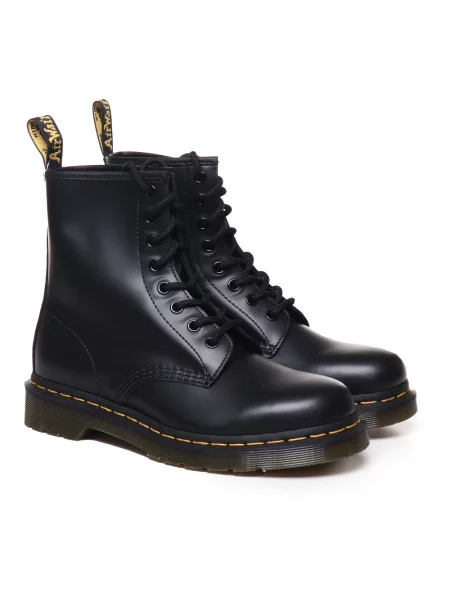 Sneakersy Dr. Martens skórzane czarne