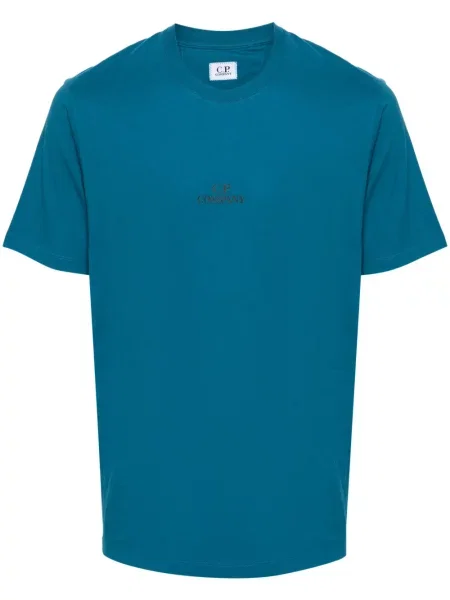 Tricou C.p. Company cu imagine albastru