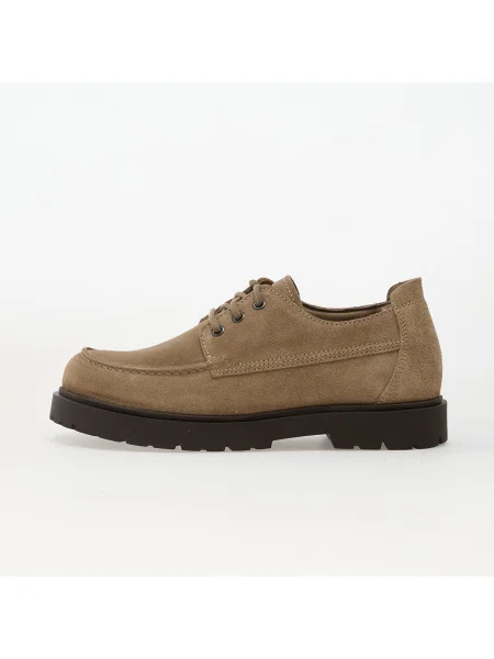 Sneakers Birkenstock Highwood Moc Lace Low Suede Leather Gray Taupe EUR 36 hnedá