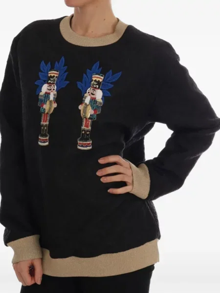Sweter Dolce And Gabbana czarny