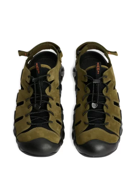 Кожени сандали Keen Footwear зелено