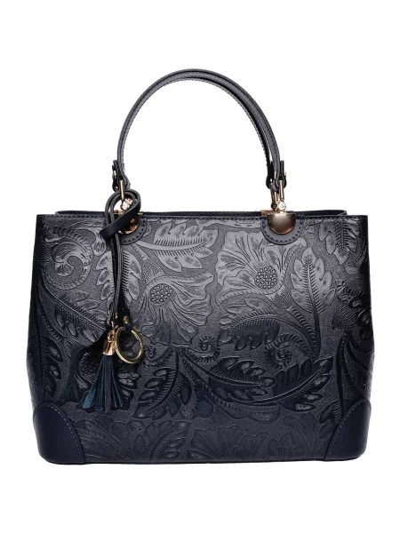 Geantă shopper Anna Luchini albastru