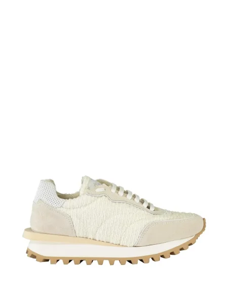 Sneakersy Eleventy sznurowane koronkowe