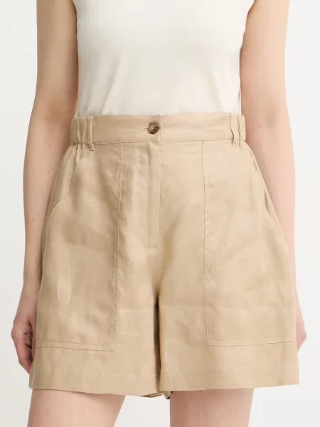 Weekend Max Mara bermude pentru femei din in bej