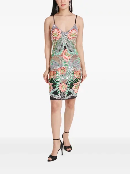Мини рокля Temperley London черно