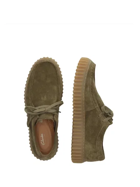 Pantofi Clarks verde