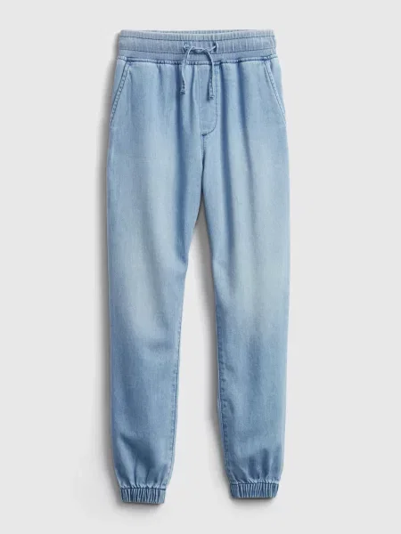 Pantaloni copii Gap gri