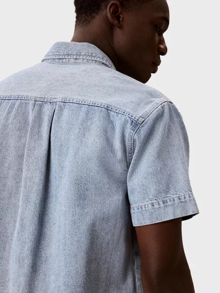 Джинсовая рубашка Calvin Klein Jeans голубая