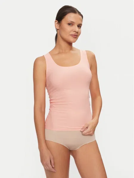 Chantelle Marškinėliai Soft Stretch Regular Fit oranžinė