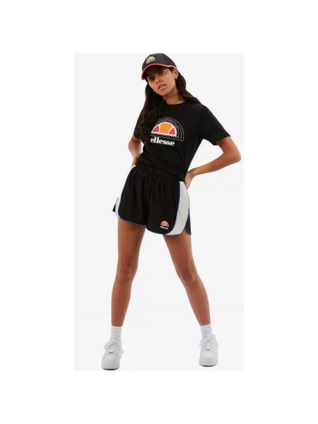 Szorty Ellesse Yahtari Czarne Niebieskie 12 białe