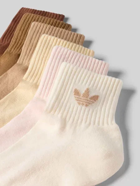 Skarpety Adidas Originals z logo białe