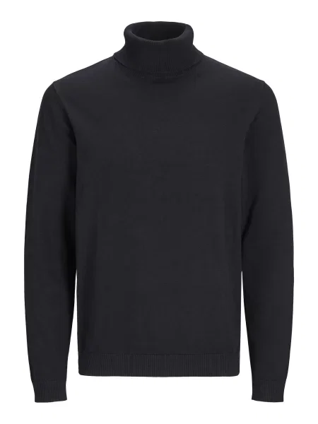 JACK & JONES Pulóver JJEBasic' fekete