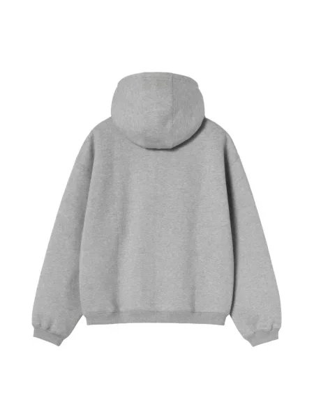 Bluza z kapturem Carhartt Wip z kapturem szara