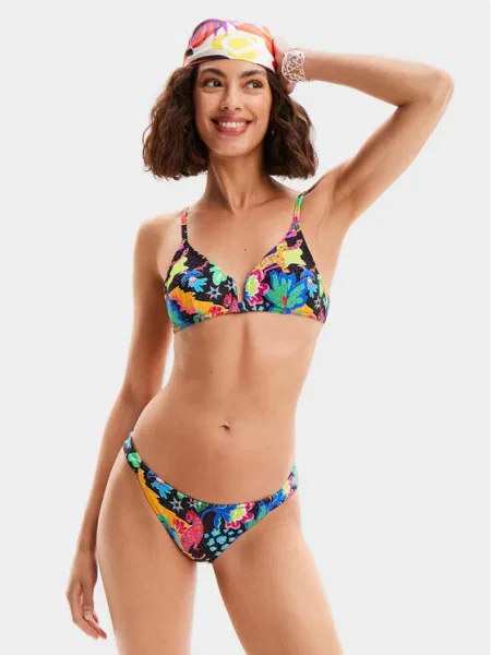 Desigual Bikini felső Jungle Színes