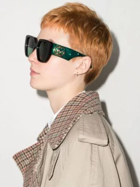 Saulės akiniai Gucci Eyewear juoda