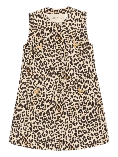 Geacă Valentino Garavani cu imagine cu model leopard