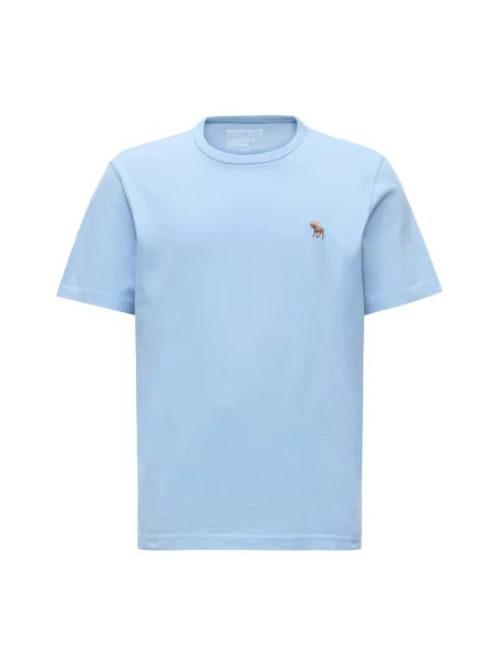 Abercrombie & Fitch Tricou deschis albastru