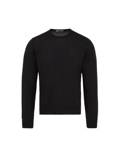 Sweter Filippo De Laurentiis wełniany czarny