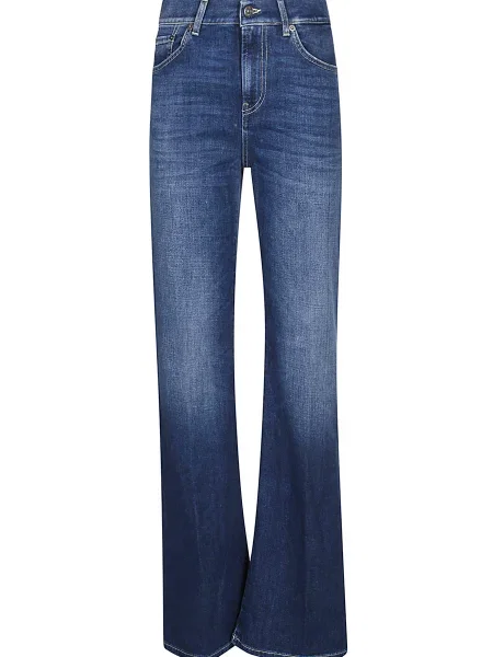 Blugi Dondup cu funde albastru