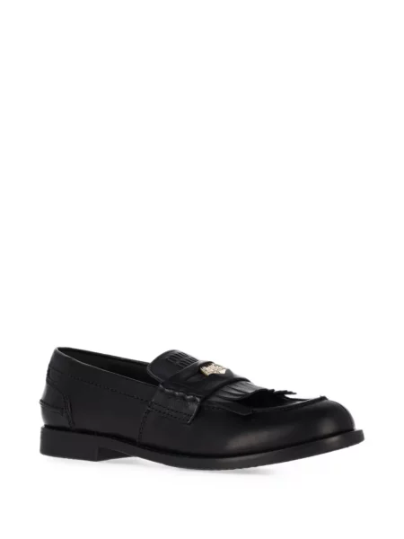 Pantofi loafer Miu Miu din piele negru
