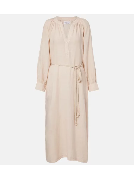 Maxi rochie maxi Velvet de in de costum bej