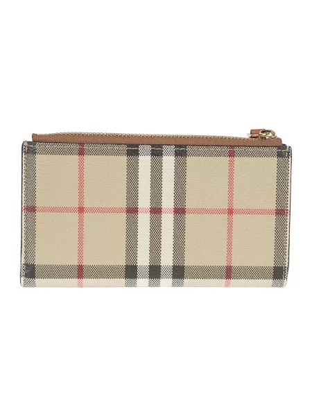 Portfel Burberry z nadrukiem beżowy