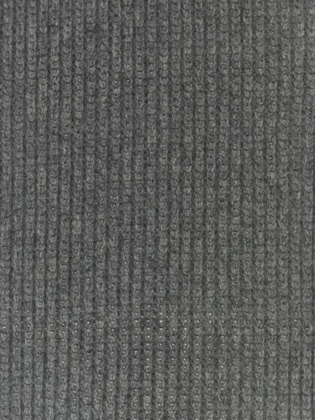 Fular Chloé cu motiv cu inimi gri