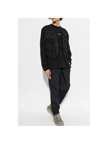 Kamizelka Stone Island z kamieniami czarna