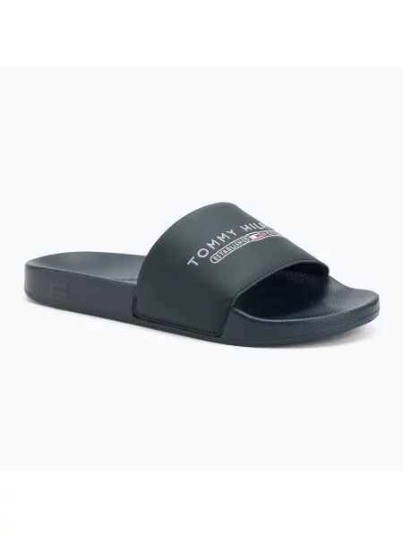 Мъжки чехли Tommy Hilfiger Raised Pool desert sky синьо
