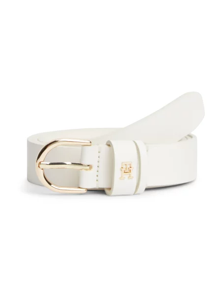 TOMMY HILFIGER Opasky ESSENTIAL EFFORTLESS' biela