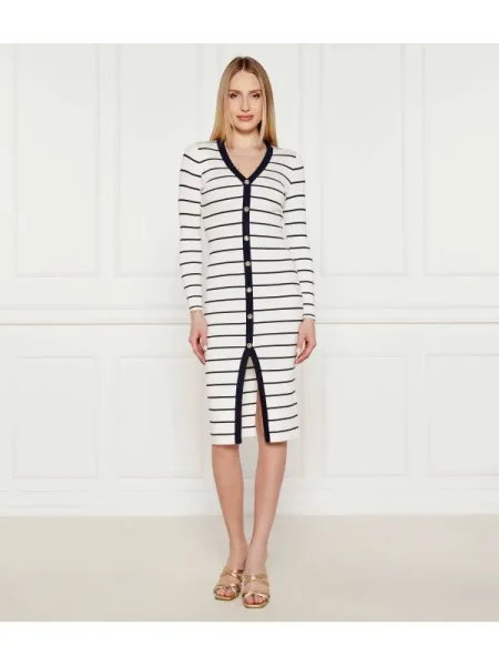 GUESS Rochie ANDREA alb