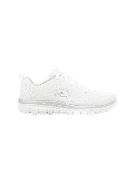 Félcipő Skechers fehér