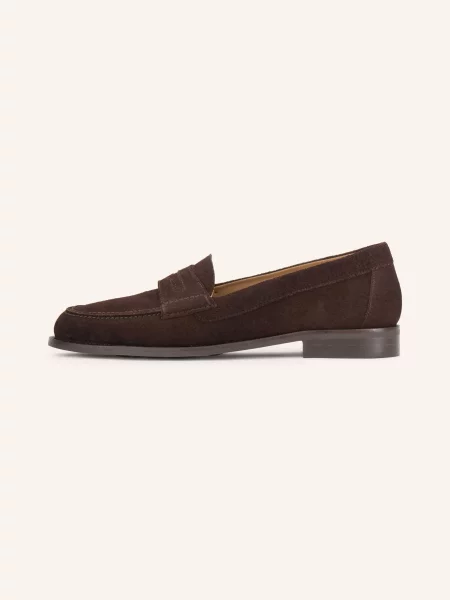 Flattered Penny Loafers Sage braun