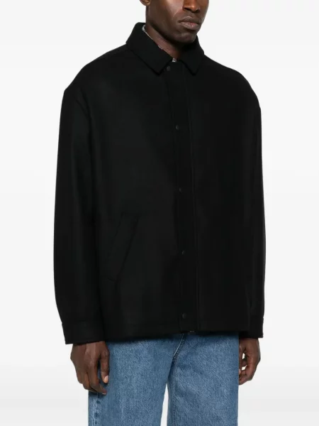 Geacă Maison Kitsune negru