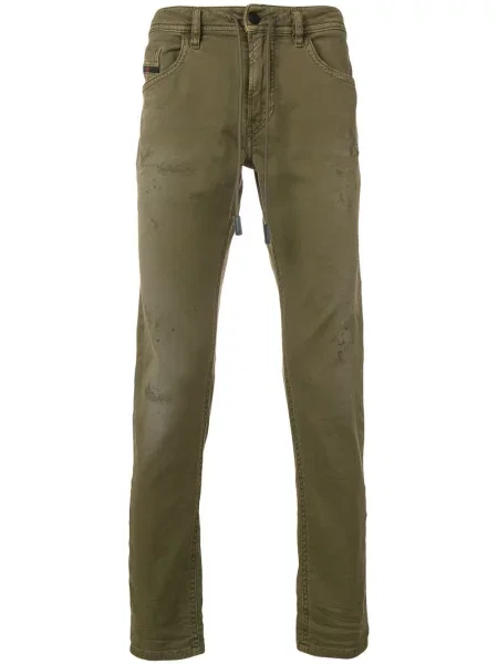 Jeansy Diesel zielone