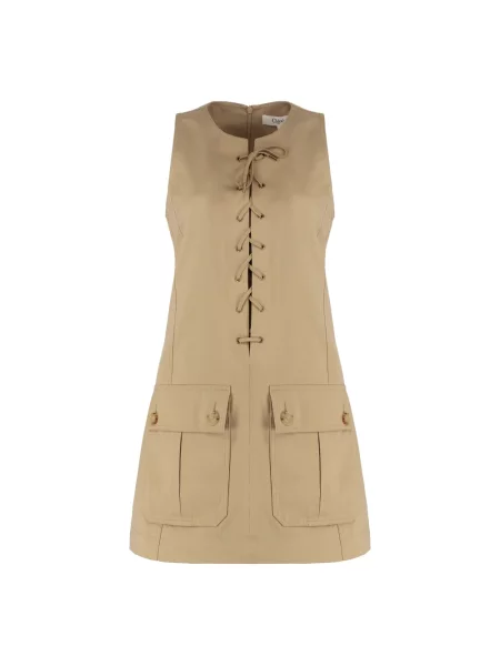 Sukienka Chloe brązowa