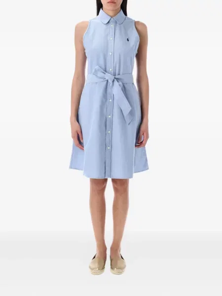 Costum de baie Polo Ralph Lauren de costum cu dungi tricotate gri