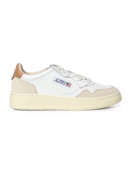 Sneakersy Autry białe