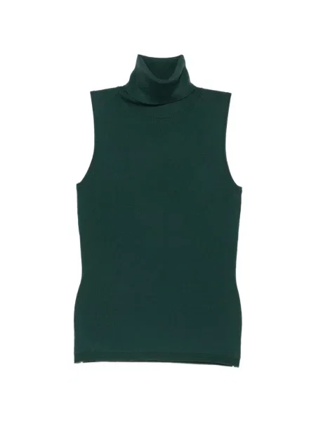 Top Allude tricotate verde