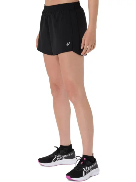 ASICS Sportske hlače crna bijela