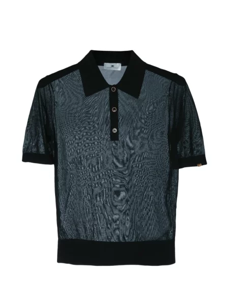 Top Elisabetta Franchi tricotate negru