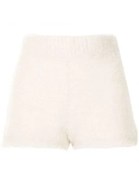 Pantaloni scurți Onefifteen tricotate alb