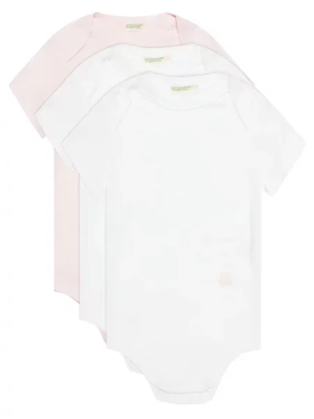United Colors Of Benetton Komplet body dziecięcych różowy