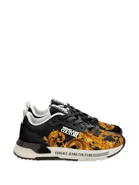 Sneakerși Versace Jeans Couture cu imagine negru