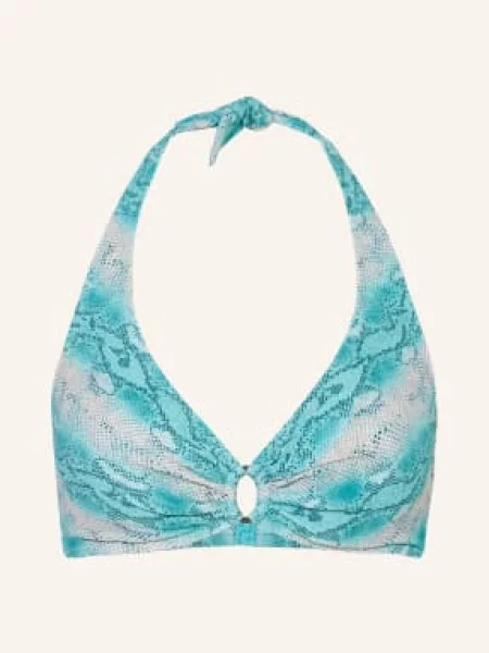 Lidea Biustonosz Bikini Z Wiązaniem Na Szyi Arctic Serpent blau biały