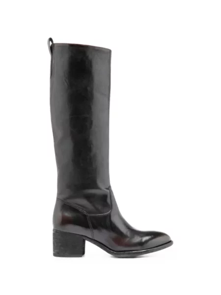 Botine Officine Creative din piele negru