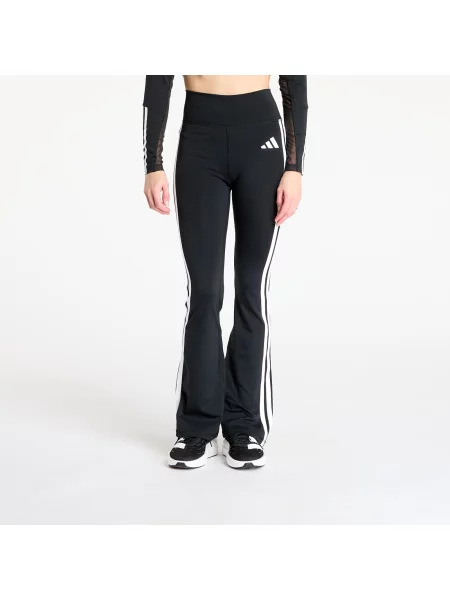 Leginsy adidas Optime Essentials Flared Leggings Black/ White XS czarne