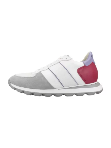 Sneakerși Geox alb