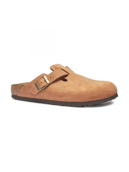 Birkenstock De piele mules încălțăminte Boston LEOI
