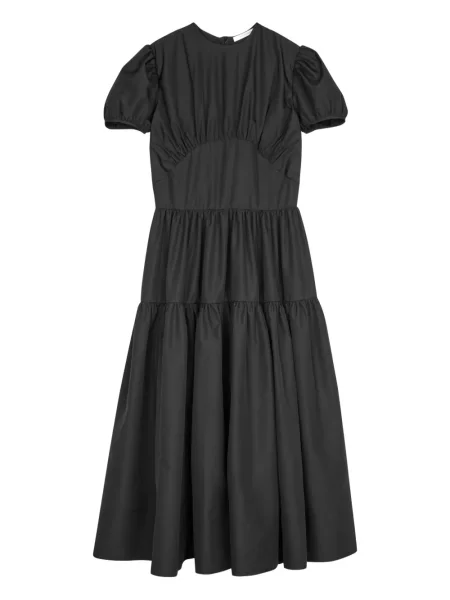 Rochie midi Cecilie Bahnsen până la genunchi de costum negru